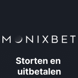 Monixbet Storten en uitbetalen